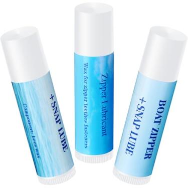 Imagem de Lubrificante de encaixe e zíper cera para cuidados com barcos, tubo de lubrificante para barco, lona, roupa seca (8 peças)