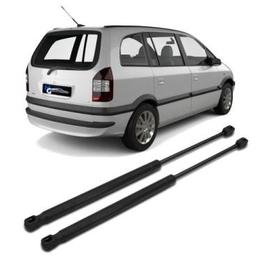 Imagem de Kit Par Pistão Amortecedor Tampa Traseira Porta Malas Zafira 2001 2002