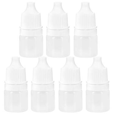 Imagem de 100pcs 2 Ml de Garrafa de Conta -gotas, Garrafa Reabastecível Com Tampa e Rolha de Garrafa, Pingos Líquidos Fáceis de Controlar, Leve e Portátil para Tinta, Solução Salina, Uso