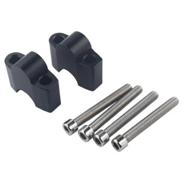 Imagem de FINMOKAL Kit de elevação de guidão CNC para motocicleta, 20 mm, compatível com Kawasaki Eliminator 400 450 500 / SE 2024 Z650RS 2022-2024