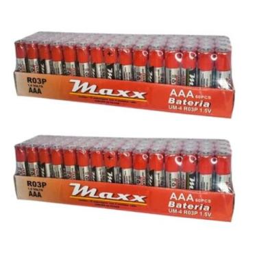 Imagem de Pilha Zinco-Carbono AAA, Tubo com 60 Unidades - FX-3AZ - Flex