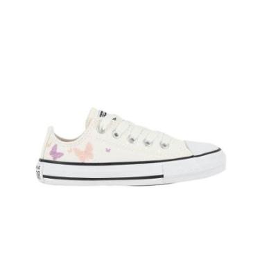 Imagem de Tênis Infantil Feminino Converse Branco Off - CK1140-Feminino