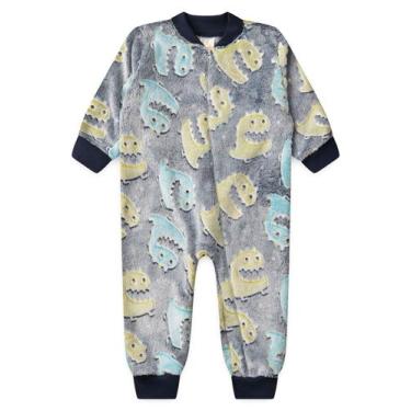 Imagem de Macacão Fleece - Dinossauro - Ame Kids, M