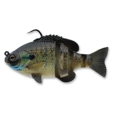 Imagem de Savage Gear Isca de pesca 3D Bluegill RTF, 3/113.4 g, bream, contornos realistas, cores e movimento, construção durável, anzol de pesca resistente, chocalho embutido, infundido com perfume