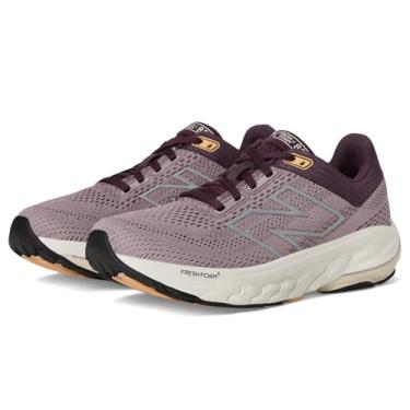Imagem de New Balance Fresh Foam X 860 V14 Tênis de corrida feminino, Vinho gelado/marrom ameixa/prata metálico, 40