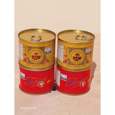 Imagem de Manteiga Real e Turvo, Kit 4 Latas, 200g Cada