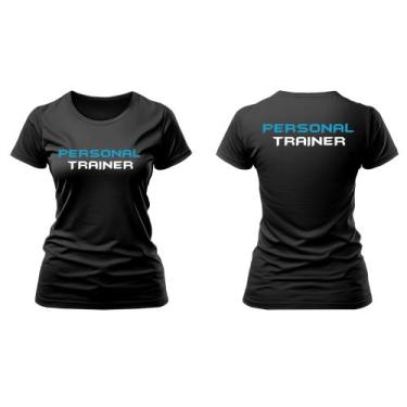Imagem de Camiseta Babylook Feminina Dryfit Academia Personal Trainer Professor 