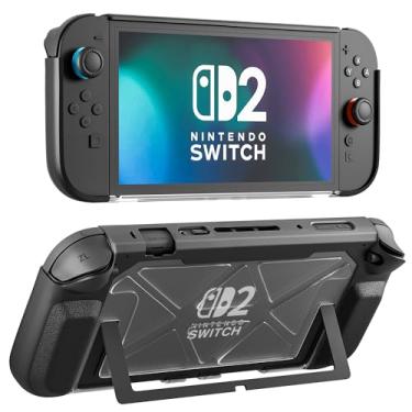 Imagem de Dockable Case for Nintendo Switch 2 (2025), FANPL Protective Grip Cover for Switch 2 and JoyCon Controller - STYL Mecha