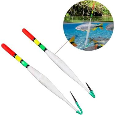 Imagem de Kit Bóia Flutuante de Pesca Profissional Resistente Com Linha 5 Metros e 2 Anzóis Flutuadora Acessório Para Pesca Pegar Peixe PREMIUM SYANG