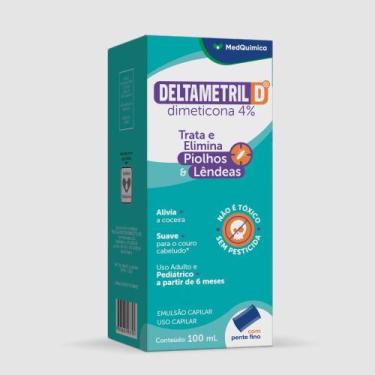 Imagem de Deltametril D 4% MedQuímica 1 Frasco de 100mL de Emulsão Capilar - Med