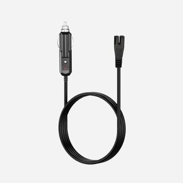 Imagem de SGEOYPIL Cabo De Carregador De 12 V Compatível Com Inflador De Pneus Rocgorld R8, Compressor De Ar Portátil, Adaptador De Fonte De Alimentação De Substituição Para Tomada De Pneus De Carro - 9,8 Pés