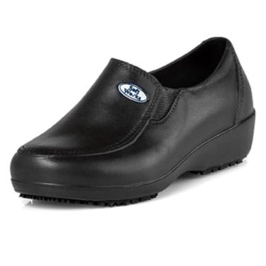Imagem de Sapato Profissional Soft Works Original Antiderrapante Limpeza Enfermagem Trabalho Resistente Macio Bb95 Preto (Preto, BR, Adulto, Numérico, 35)