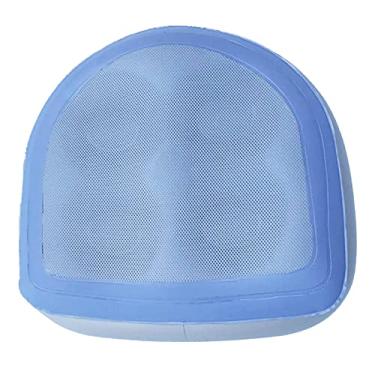 Imagem de VLUOO Assento Elevatório Inflável Para Banheira De Hidromassagem Life Spa Com Ventosa E Tela, Assentos Massagem Dupla Função Cheios Água, Infláveis Chão Adultos