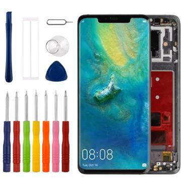Imagem de Duotipa Tela OLED compatível com Huawei Mate 20 Pro LYA-L09, LYA-L29, LYA-L0C 16.2 cm LCD Touch Screen Display Assembly com moldura com kit de ferramentas de reparo (função de impressão digital