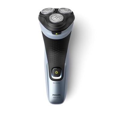 Imagem de Philips Barbeador Elétrico Masculino, Uso Seco e Molhado, Cabeças flexíveis 3D, com Aparador Retrátil, Carregamento Rápido - X3063/03