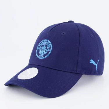 Imagem de Bone Puma Manchester City Ess Cap Marinho, Único