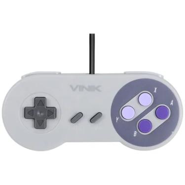 Imagem de Controle Para PC Vinik, Com Fio, USB, Modelo SNES