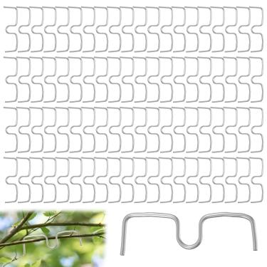 Imagem de Kifmurase Extrator de galhos de árvores frutíferas, máquina de amarrar plantas de aço inoxidável, ferramentas de modelagem de espalhador de galhos, clipe de dobra de ângulo aberto de ameixa para