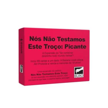 Imagem de Buró, Nós Não Testamos Este Troço: Picante, Jogo Divertido para Adultos