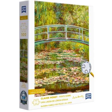 Imagem de Puzzle 500 Peças Monet Lagoa de Lírios d’Água Toyster