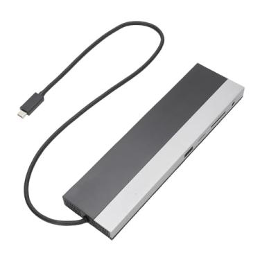 Imagem de Estink Estação de Acoplamento USB 3.0 Tipo C, Adaptador Multiporta 12 Em 1 5Gbps VGA Display Port RJ45 HD Em Liga de Alumínio, Hub para Notebook Com Adaptador Multiporta USB para Pro,