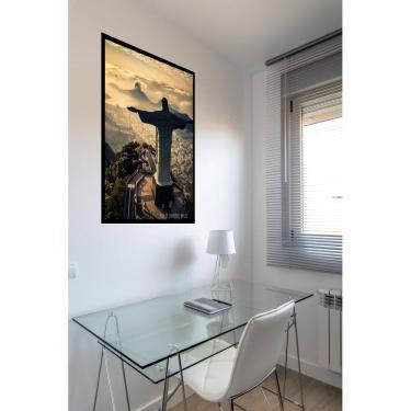 Imagem de Quadro Decorativo Rio De Janeiro Cristo Redentor - 70X50Cm