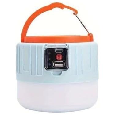 Imagem de Lâmpada de Acampamento / Ultra Forte / Recarregável USB e Energia Solar / Com Controle Remoto
