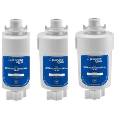 Imagem de Kit 3 un Refil Bebedouro Universal Compatível com Aparelhos: Bebedouro