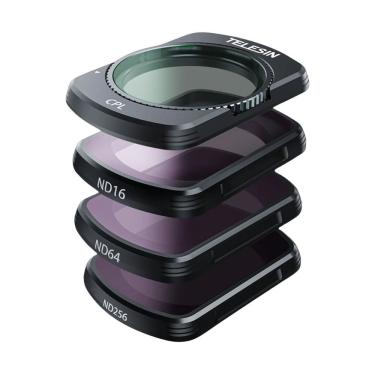 Imagem de Kit Filtros Cpl+nd16/64/256 De Câmera Dji Osmo Pocket 3 - Telesin