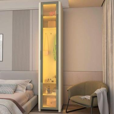 Imagem de Módulo Guarda-roupa Nicho Reflecta 1 Porta com Led 100% Mdf Innova - G