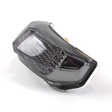 Imagem de Lanterna traseira de LED fumê Arashi para Yamaha FZ1 2006-2011, luz traseira de freio de seta, acessórios de substituição integrados para motocicleta