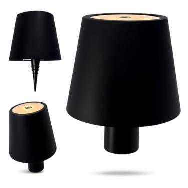 Imagem de Mini Luminária LED de Mesa Portátil 3 Cores de Luz (Frio, Quente e Misto), Acionamento por Toque, Iluminação Instantânea em Armários, Cozinha, Banheiros Ambientes Escuros, USB, Beleza e Desempenho