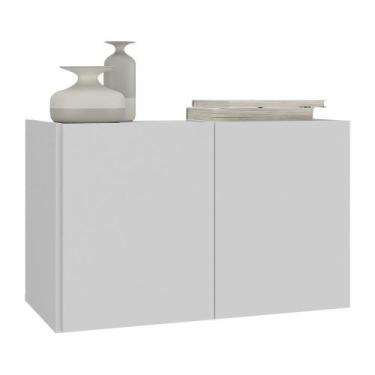 Imagem de Aparador Buffet Suspenso 2 Portas Multimóveis Mp8000 Branco Branco - M