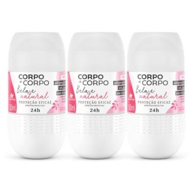 Imagem de 9UN Desodorante Antiperspirante Roll On Natural 50ml Davene (9)