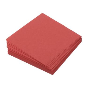 Imagem de 100 folhas de papel origami dupla face vermelha 6 x 6 cm folha quadrada para projetos de arte, iniciantes, decoração de presente