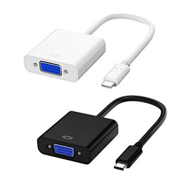 Imagem de Generic Adaptador Tipo C para VGA Conversor Durável para S8, S9, Mate10para 8, Interface Multimídia de Alta Definição, Plug and Play para Computadores (#52)