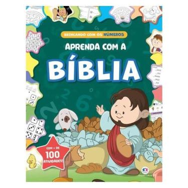 Imagem de Aprenda Com A Bíblia - Brincando Com Os Números - Mais De 100 Atividades