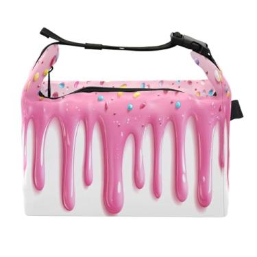 Imagem de STAYTOP Lancheira de sorvete Yummy com fivela de alça, lancheira isolada para meninos e meninas, lancheira térmica para trabalho escolar