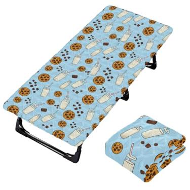 Imagem de Burbuja Lençol de berço de leite para crianças, lençol de cochilo acolchoado portátil com faixa elástica para meninas e meninos, lavável na máquina, 63,5 x 127 cm