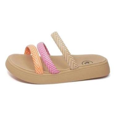 Imagem de Papete Molekinha Flat Tripla Tira Summer-Feminino