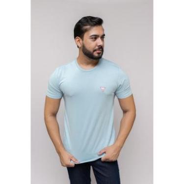 Imagem de Camiseta Guess Masculina Triangulo Original Pq-Masculino