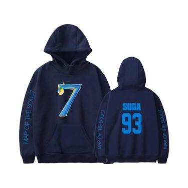 Imagem de Moletom JIMIN Map of Soul 7 Para Homens E Mulheres, Estilo Hip Hop Cas