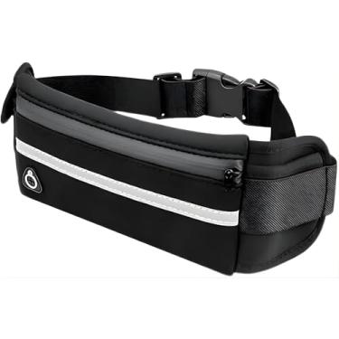 Imagem de Pochete de Corrida Impermeável Slim Fitness para Celular e Objetos – Ajustável, Leve e Confortável