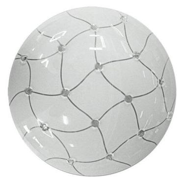 Imagem de Plafon Sobrepor Redondo Trama Bronzearte