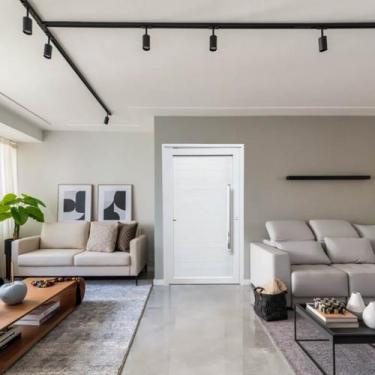 Imagem de Porta de PVC Pivotante Lambri 216x130cm Tecplus100 Brimak