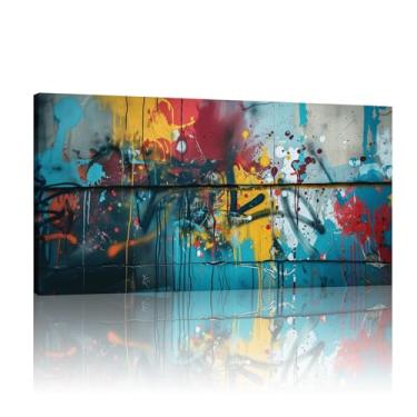 Imagem de Banksy Posters and Prints, Banksy Canvas Wall Art Grande, Banksy Art Wall Decor Canvas, Banksy Extra Large Wall Art Print - (25x50cm)10x20 polegadas sem moldura