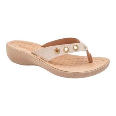 Imagem de TAMANCO TERRA & AGUA FEMININO FLATFORM CASUAL 471123 OFF WHITE-Feminino