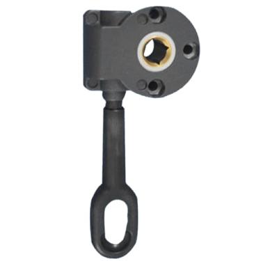 Imagem de Acessórios para caixas de engrenagens de manivela para pátios externos, multiuso, acionamentos manuais de alumínio para reparo de toldo retrátil, peças de braço de junção