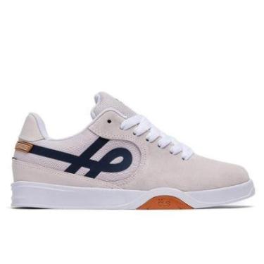 Imagem de Tênis Ous Imigrante Série X Cinza Azul Laranja Essencial-Unissex