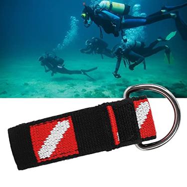 Imagem de SPYMINNPOO Material Seguro do Poliéster da Faixa da Mão do Mergulho para a Fotografia Subaquática, Natação, Corda de Suspensão Correia de Pulso de 13 "para o Acessório Engrenagem de Mergulho